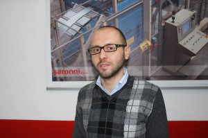 Emanuele Cao, project manager of Saronni, Borgo Ticino (NO).