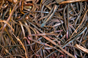 Copper strips recycling