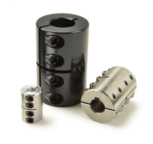 Rigid couplings from Ruland do not introduce misalignment into the system, making them ideal for precision servo driven applications as well as shaft to shaft connections. 