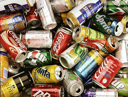  Aluminum cans  are the first in recycling Metal Working 
