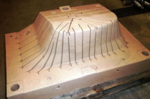 Figure 8: PEP SET mold with thermally reclaimed sand.
